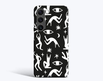 Matisse Black Case - For Galaxy S26, S25, S24, S23, S22, S21, S20 Series, Magnetic