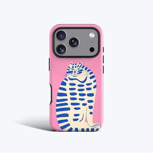 Fat Cat Handyhülle Für iPhone 17, 16 Pro Max, 16e, 15, 14, 13, 12, 11, MagSafe