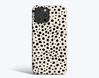 Étui À POINTS ANCIENS | Pour étui iPhone 15, étui iPhone 14, étui iPhone 13, étui iPhone 11, plus de modèles disponibles, motif à points, moderne, tendance