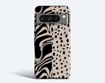 Vogue Beige Case - For Pixel 9 Pro xl, 9a, 8a, 8 Pro, 7 Pro, 6, 5, Modern, Abstract