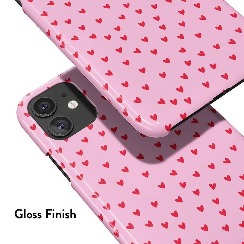 Red Hearts Phone Case - For all Pixel Models, Magnetic Option image 5
