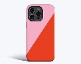 Geometric Phone Case | For iPhone 17 16, 15, 14, 13, 12, 11, MagSafe Option