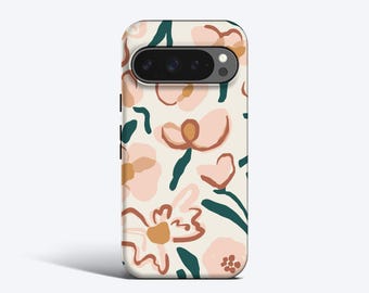Boho Floral Case - For Pixel 10, 9, 8, 7, 6 MagSafe Option
