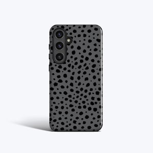 DOTS GREY Case | For Samsung Galaxy S24 Plus Case, Galaxy S22 Case, Galaxy S22 fe Case, Galaxy S20 Case, More Models, Dot Pattern