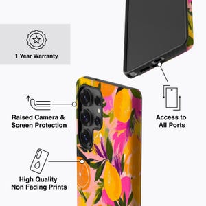 Oranges and Lemons Phone Case - For Galaxy S26, S25, S24, S23, S22, S21, S20 Series, Magnetic image 4