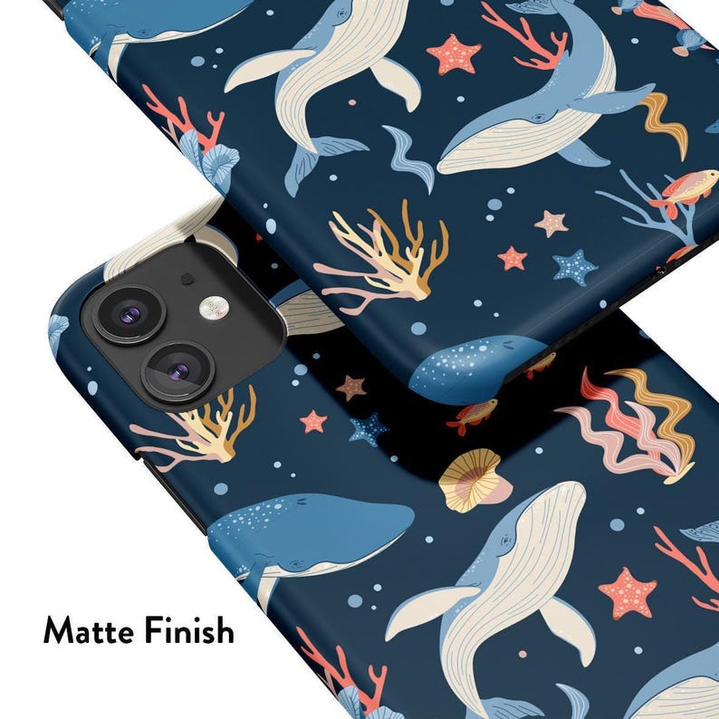 HUMPBACK WHALES Case | For Pixel 9 Pro Case, Pixel 8a Case, Pixel 7 Case, Pixel 6 Case, Pixel 5 Case, More Models, Sea Life, Coral Reef image 5
