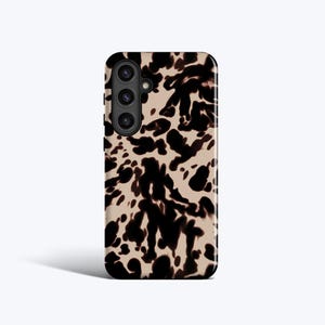 BEIGE TORTOISE Case | For Galaxy S25 Ultra Case, Galaxy S24 fe Case, Galaxy S22 Case, Galaxy S23 Case, More Models, Abstract Tort