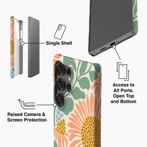 Sunflower Phone Case - For Galaxy S27, S26, S25, S24, S23, S22, S21, Magnetic image 6
