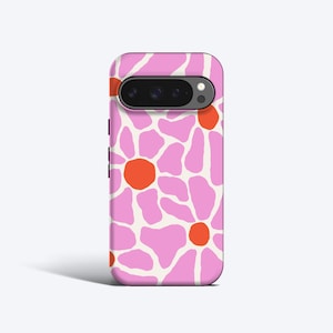 Funda Margaritas Rosadas - Para Pixel 10, 9, 8, 7 Pro, 6a y más imagen 1