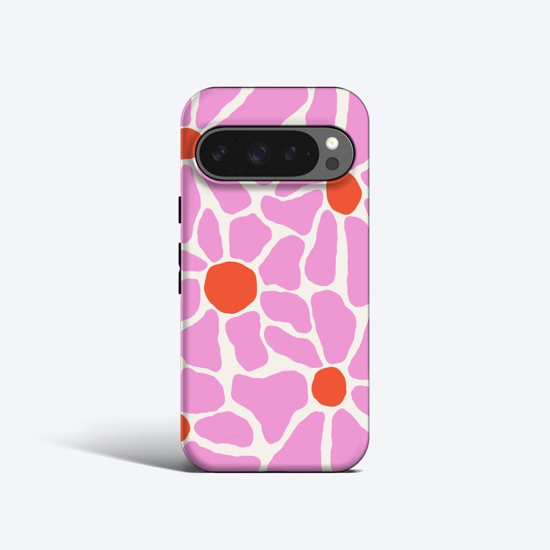 Funda Margaritas Rosadas - Para Pixel 10, 9, 8, 7 Pro, 6a y más imagen 1