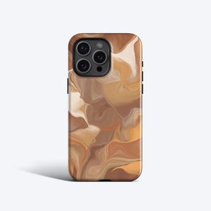 AUTUMN DREAMS Phone Case, For iPhone 16 Case, iPhone 15 Plus Case, iPhone 14 Case, iPhone 13 Case, MagSafe, Fluid Art, Marbled Paint