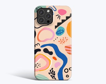 ABSTRACT JOY | For iPhone 15 Case, iPhone 12 Case, iPhone 11 Case, iPhone XR Case, More Models Available, Modern, Bright, Abstract Case