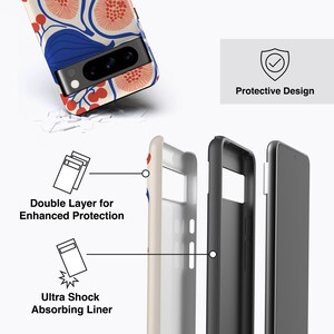 Blue Passion Fruit Phone Case - For Pixel 10, 9 Pro xl, 9a, 8a, 8, 7a, 6, Magnetic image 3