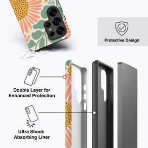 Sunflower Phone Case - For Galaxy S27, S26, S25, S24, S23, S22, S21, Magnetic image 3