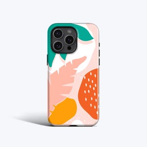 TROPICAL LEAVES | For iPhone 15 Case, iPhone 12 Case, iPhone 11 Case, iPhone xr Case, More Models, Palm Leaves, Summer