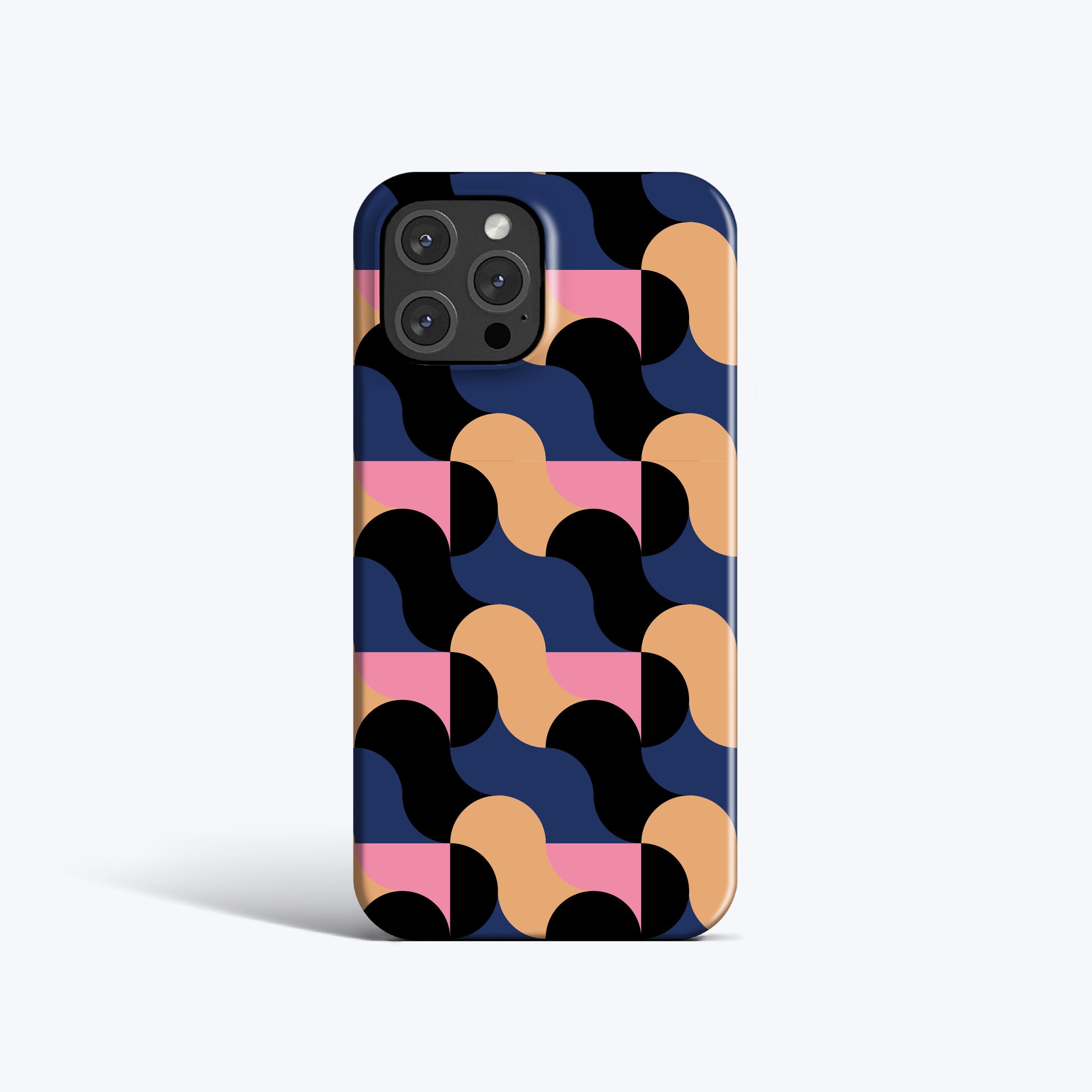 GEOMETRIC WAVES Case For iPhone 15 Case, iPhone 14 Pro Max Case 
