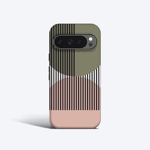 Geometrische Kreise Phone Case - Für Pixel 10, 9, 8, 7, 6 Series - Magnetisch Option