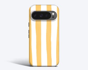 Yellow Beach Towel Case, For Pixel 10, 9, 8, 7, 6, Magnetic Option