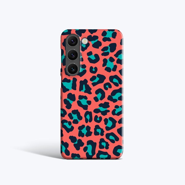 LEOPARD PRINT Bright Case | For Samsung Galaxy S23 Ultra Case, Galaxy S22 Plus Case, Galaxy S21 fe Case, More Models, Animal Print