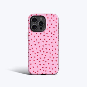 Red Hearts Phone Case - For iPhone 17, 16, 15, 14, 13, 12 MagSafe Option image 2