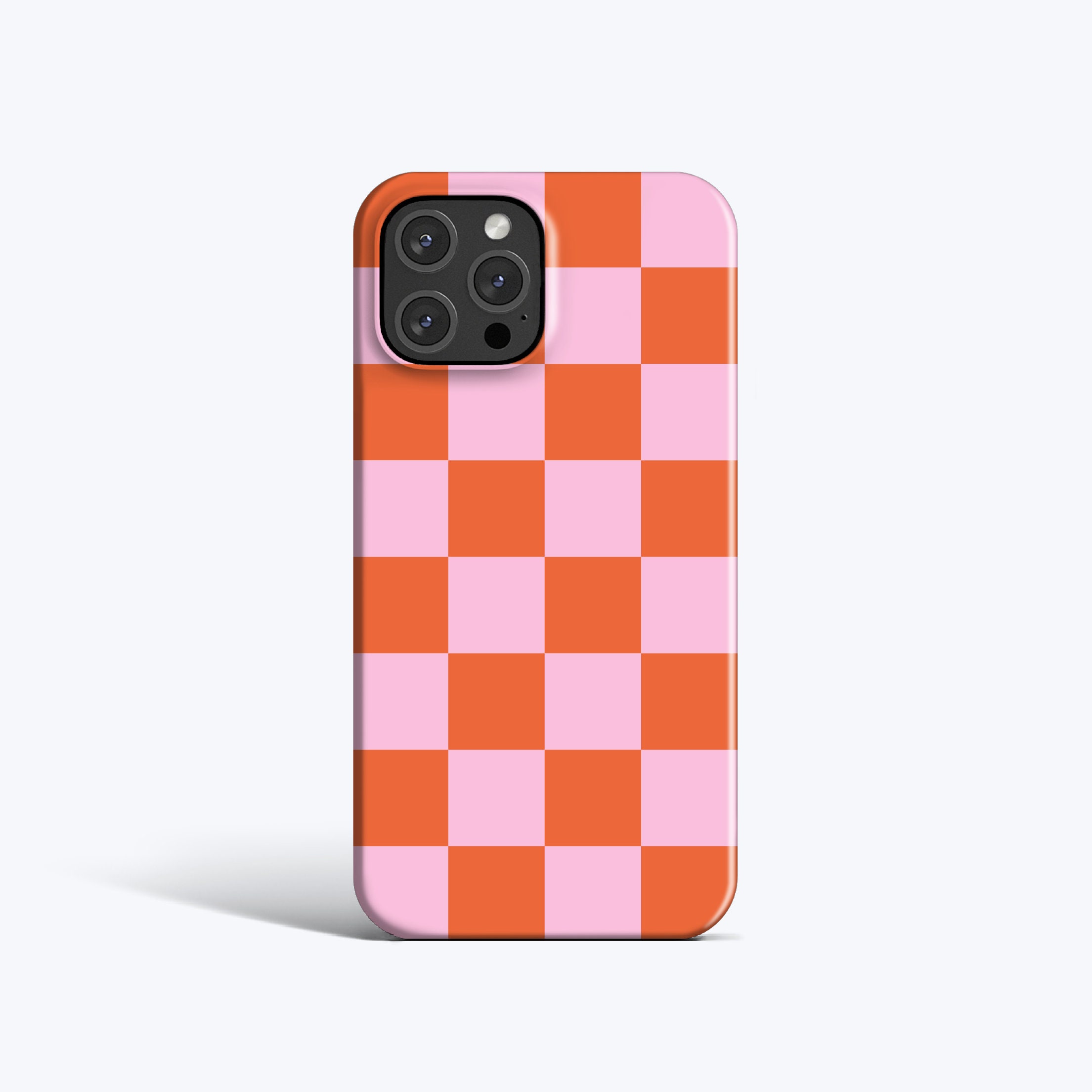 Buy TRADAY Leather Checkered Phone Case for iPhone 14 Pro Max 11 12 13 Mini Square  Phone Case Online at desertcartCyprus