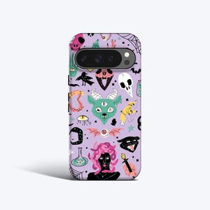 Witchy Magic Lilac Handyhülle - Für Pixel 10, 9, 8, 7, 6 weitere Modelle
