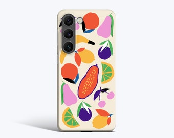 FRUITY ART Case | For Samsung Galaxy S23 Ultra Case, Galaxy S22 Case, Galaxy S21 Case, Galaxy S20 Case, More Models, Colourful Lines