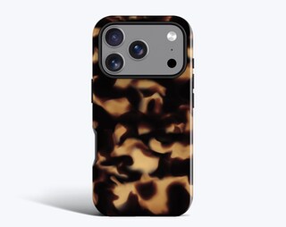 Custodia IPhone Stampa Leopardata – Antiurto In TPU Nero – Per IPhone 16,15,14,13,12,17