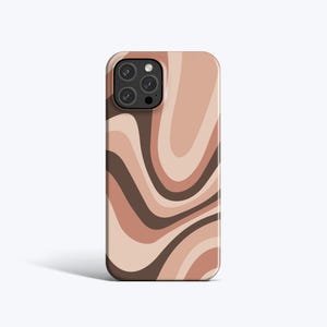 ABSTRACT GROOVY COCO Phone Case | For iPhone 15 Case, iPhone 14 Case, iPhone 13 Case, iPhone xr Case, More Models, Funky, Y2K, Wavy Lines