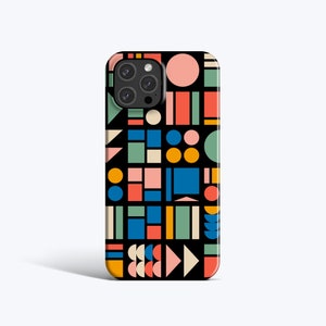 BAUHAUS Case | For iPhone 15 Case, iPhone 14 Pro Max Case, iPhone 12 Pro Case, iPhone 11 Pro Case, More Models Available, Geometric, Design