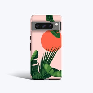 Étui pour portable TROPICAL SUNSET | Holiday Palm Sunset Vibes, pour Pixel 9 Pro xl, 9, 8a, 8 Pro, 7 Pro, 7a, 6 Pro, 6a, plus de modèles