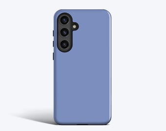 Coque unie Myrtille - Pour Galaxy S26, S25, S24, S23, S22, S21, option magnétique