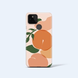 PEACHES ART Für Pixel 8 Pro Case, Pixel 7 Case, Pixel 6 Case, Pixel 5 5G Case, alle Pixel Modelle verfügbar, Boho Peaches Print, Art Bild 2