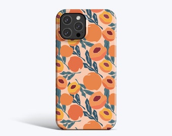 PEACHES Phone Case | For iPhone 15 Pro Max Case, iPhone 12 Case, iPhone 11 Case, iPhone XR Case, More Models Available, Fruit Pattern Case