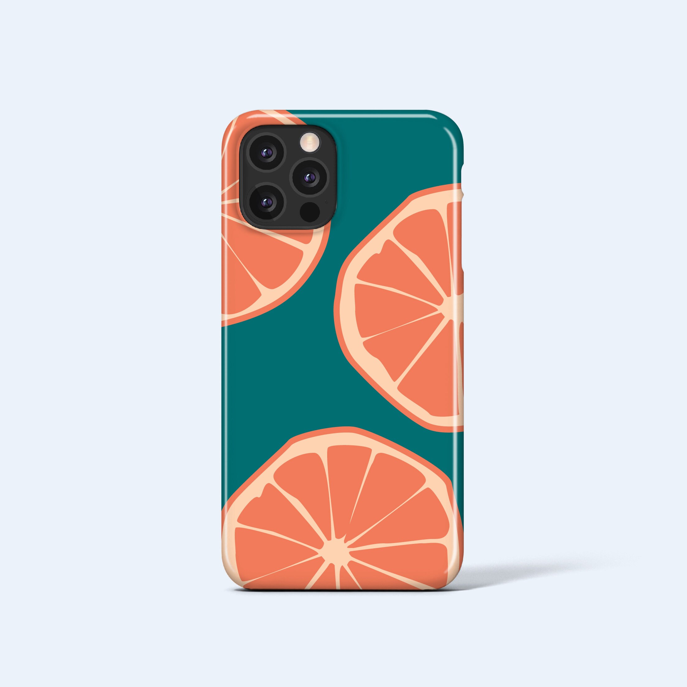 Grapefruit Iphone Case Iphone 12 Pro Max Iphone 12 Iphone Etsy