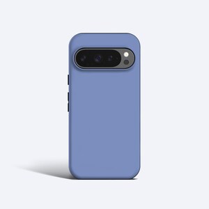 Block Farbe Blueberry Case - Für Pixel 10 Pro xl, 9 Pro, 8, 7a, 6 Pro, weitere Modelle verfügbar