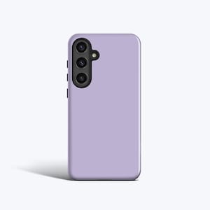 Lilac Samsung Phone Case - For Galaxy S26, S25, S24, S23, S22, Magnetic Option image 1