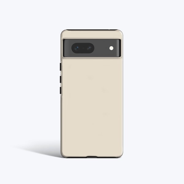 BLOCK COLOUR Vanilla Case | For Pixel 8 Pro Case, Pixel 7 Case, Pixel 6 Pro Case, Pixel 5 Case, Pixel 3axl Case, More Models Available