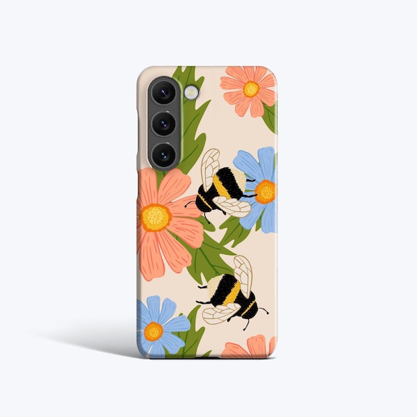 Etui na telefon Bumble Bee – do Galaxy S26, S25, S24, S23, S22, S21, S20, magnetyczne