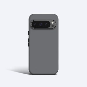 Graue Handyhülle - Minimalist Style, Für Pixel 10, 9, 8, 7, 6 Magnetische Option