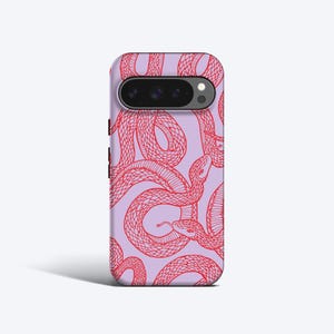 Scarlet Snakes Phone Case - For Pixel 10, 9, 8, 7, 6 - Magnetic