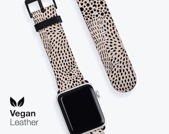 Coco Watch Strap - For Apple Series 1, 2, 3, 4, 5, 6, 7, 8, 9, 10, 11, SEVegan Leather Band