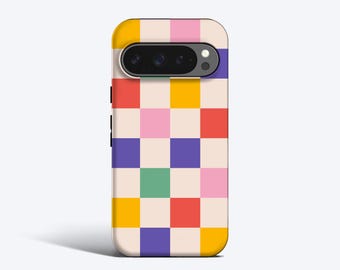 Chucky Check Multicoloured - For Pixel 10, 9 Pro, 8a, 7 6a and more