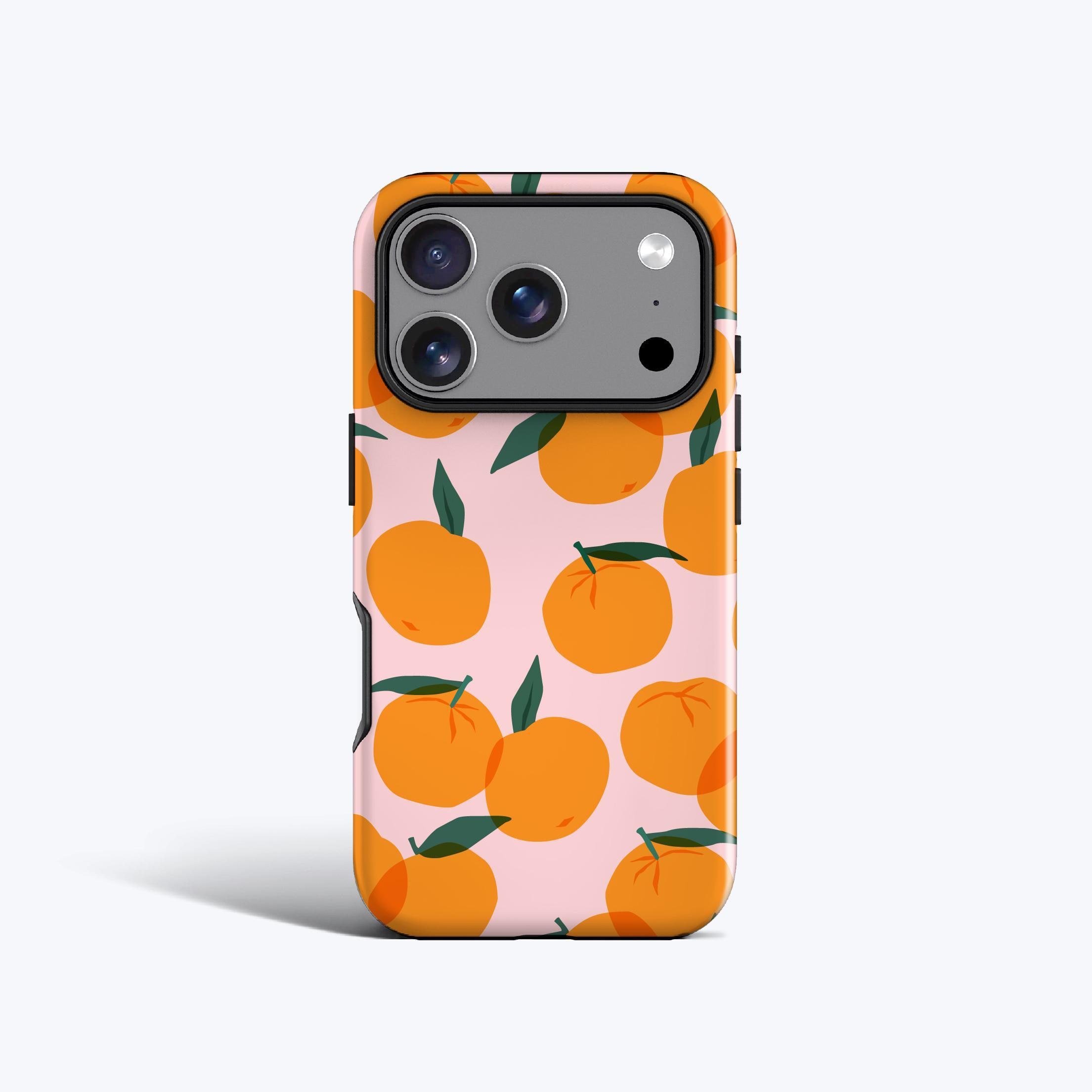 Oranges Phone Case - for iPhone 17, 16, 5, 14, 13, 12, 11, Magsafe