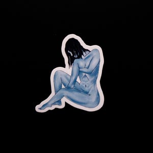 Verletzlich in Blau
