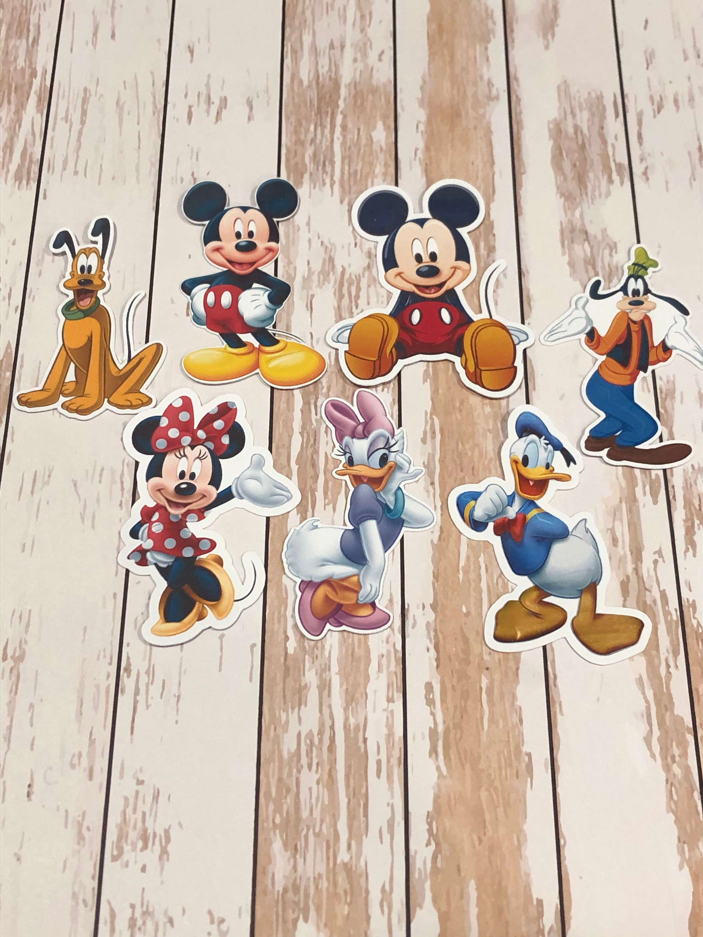 Mickey and Friends Sticker Pack Disney Stickers Etsy