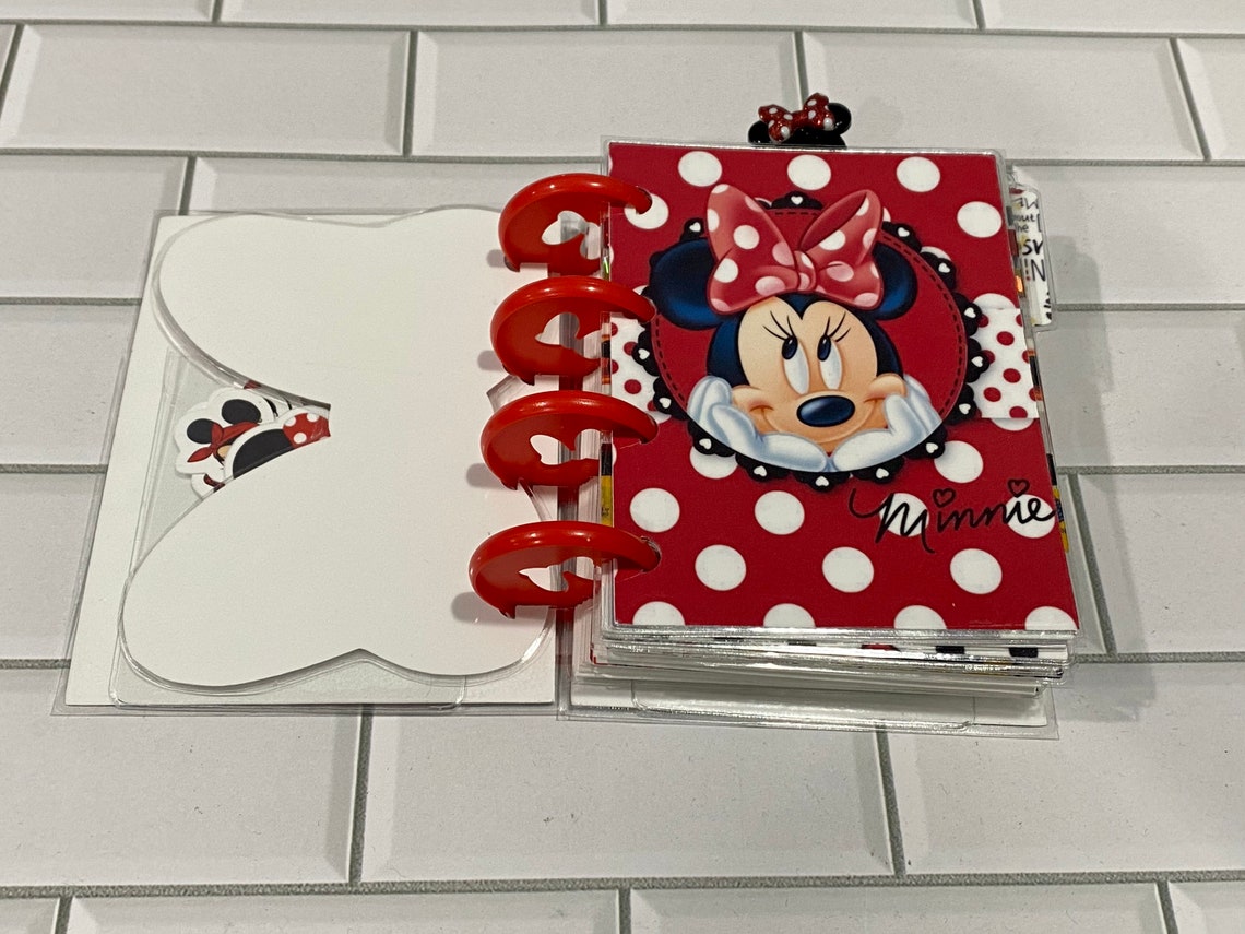 Minnie Mouse Happy Planner Micro Notes Planner | Etsy