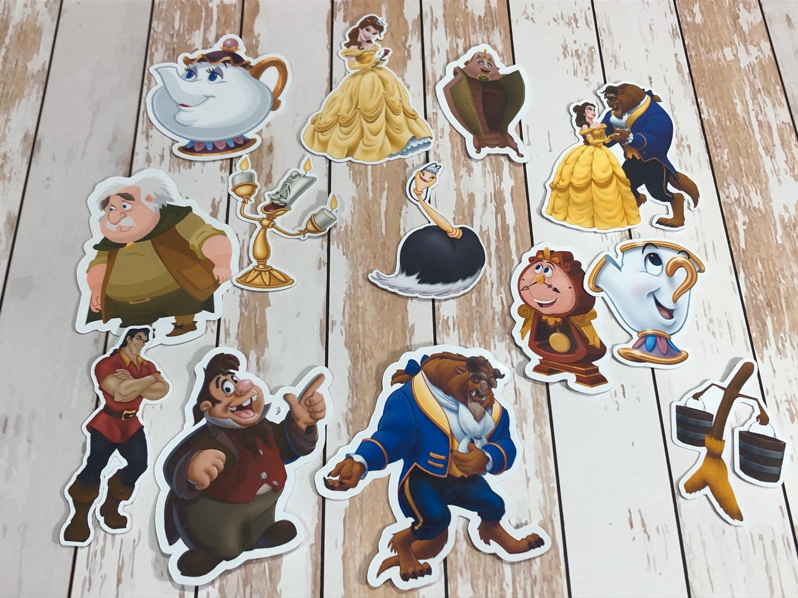 Beauty & the Beast Sticker Pack Etsy