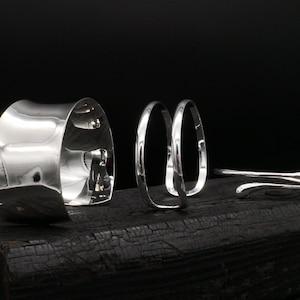 Bangle 925 Silver Plated - DD-6