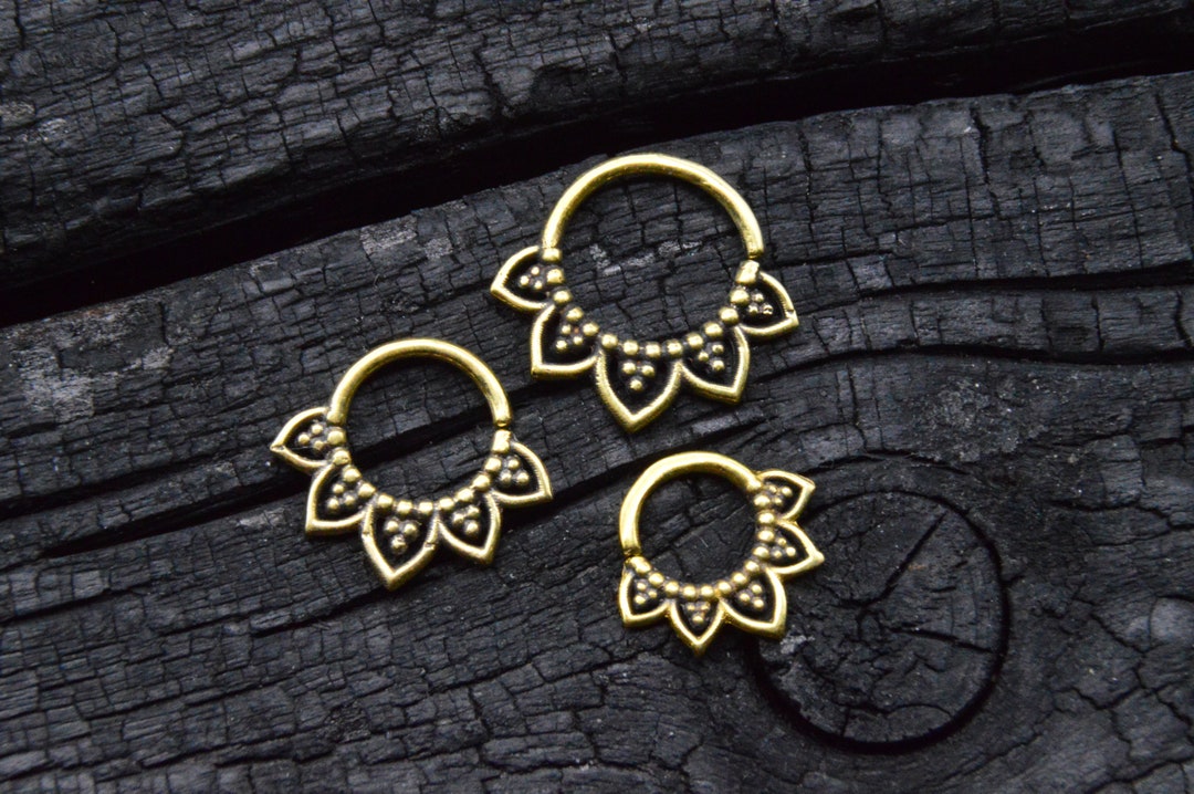 Piercing Stahl Ring BCR, Clicker In 1,2 Mm Mit Kugel - Foto 4